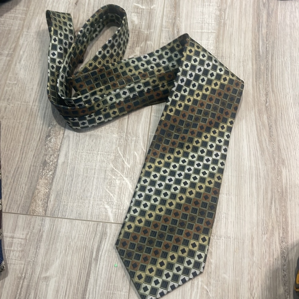 Designer Valerio Granti Pure silk tie New - Picture 6 of 7